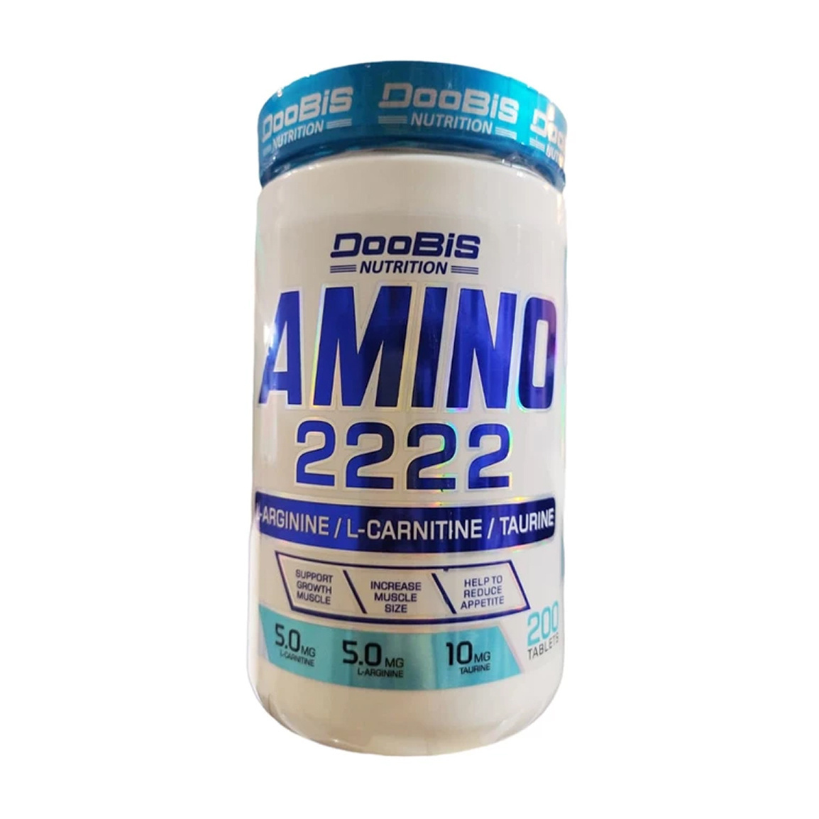قرص آمینو 2222 بسته 200 عددی Doobis Amino 2222 200 Tabs
