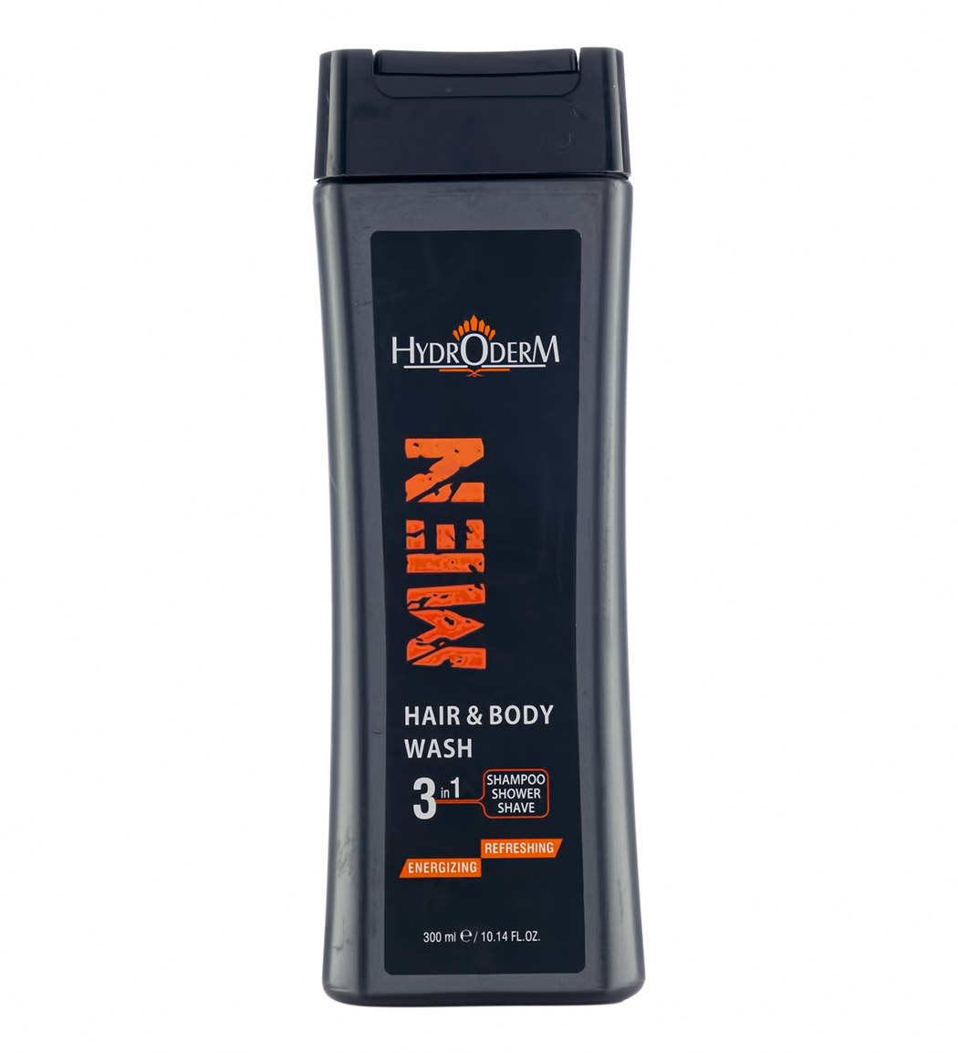 شامپو سر و بدن و اصلاح صورت آقایان با رایحه انرژی بخش 300میل