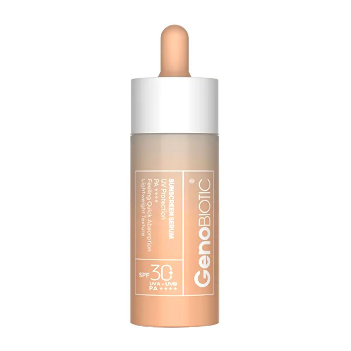سرم ضد آفتاب با SPF30 حجم 30 میلی لیتر Geno Biotic Sun Protection Serum for Face and Neck 30 ml