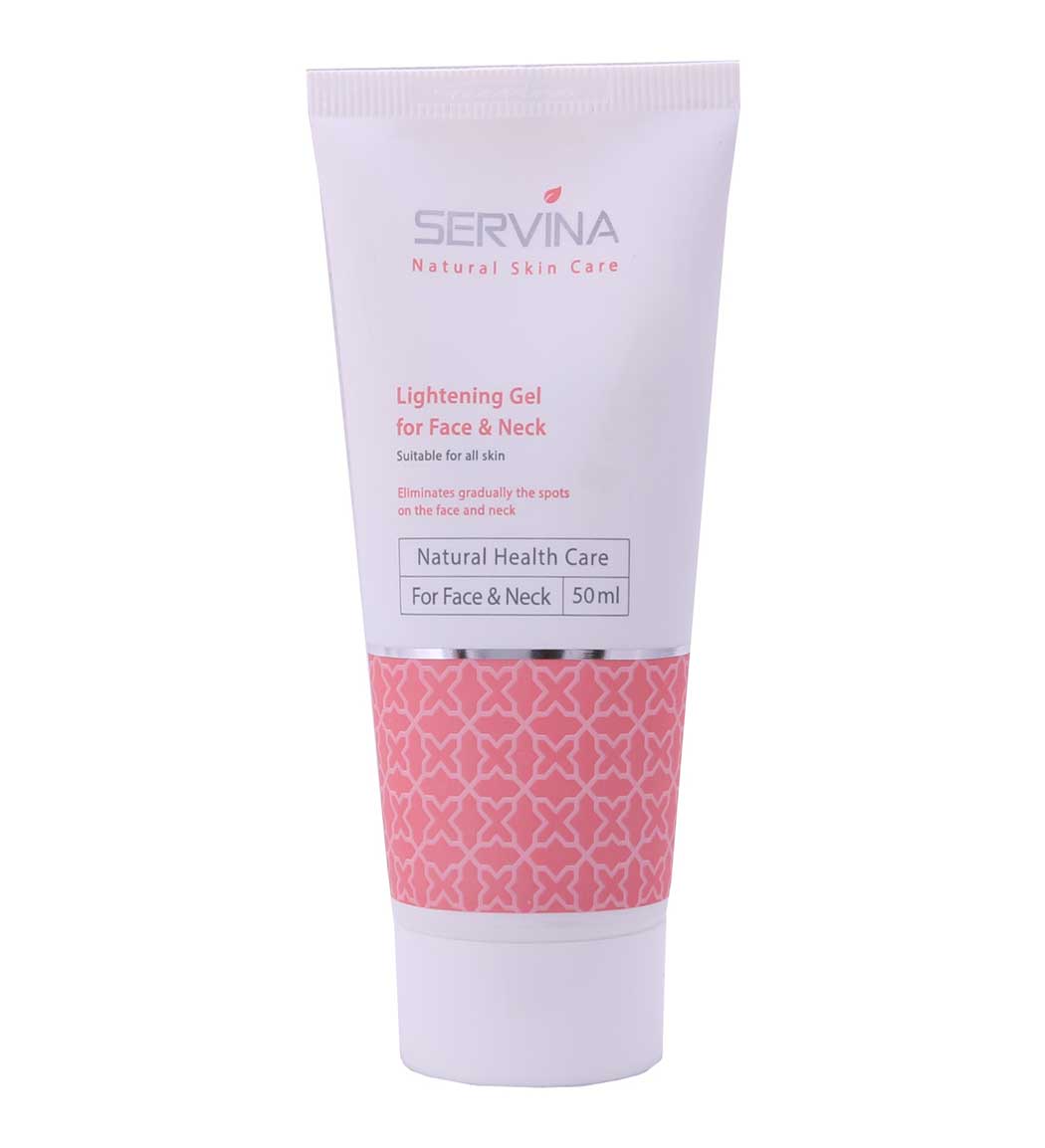 ژل روشن کننده صورت و گردن