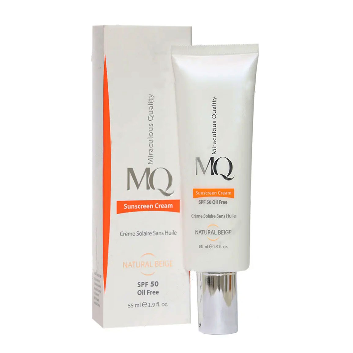 کرم ضد آفتاب رنگی نرمال spf50 حجم 55 میل