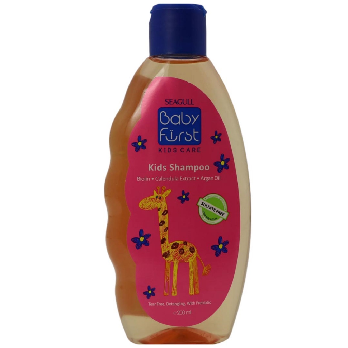 شامپو بچه مدل بیبی فرست حاوی بیولین حجم 200 میلی لیتر