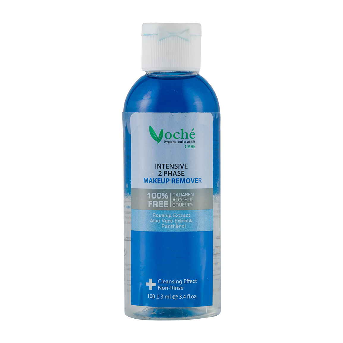 محلول پاک کننده آرایش دوفاز 100میل Voche Intensive 2 Phase Makeup Remover 100ml