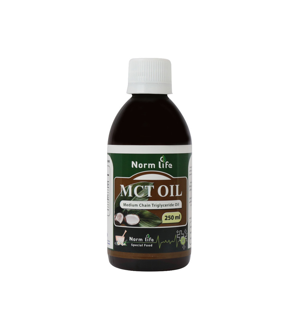 روغن ام سی تی اویل حجم 250 میلی لیتر Norm Life MCT Oil 250 Ml