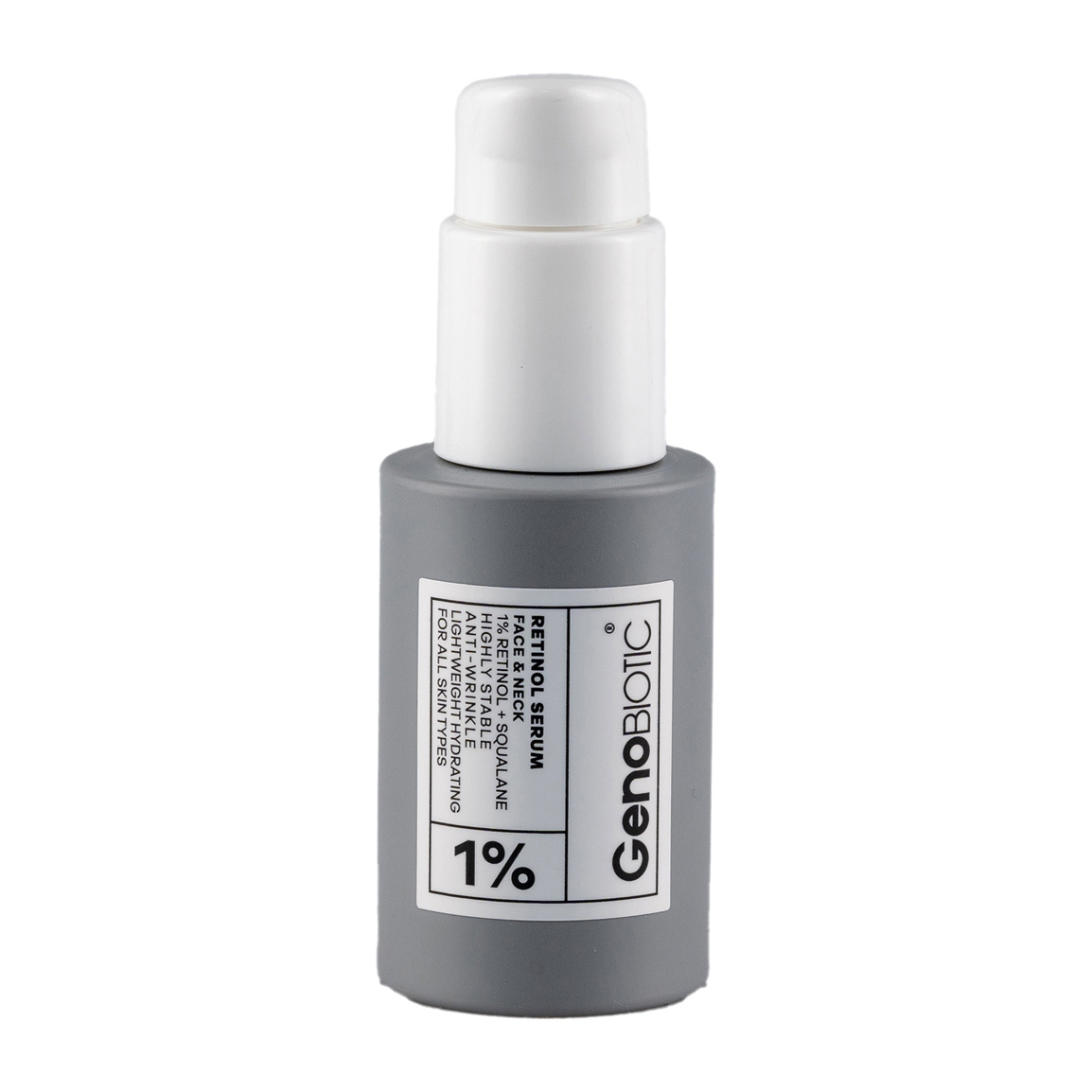 سرم رتینول مناسب انواع پوست حجم 30 میلی لیتر Geno Biotic Retinol Serum 30 ml