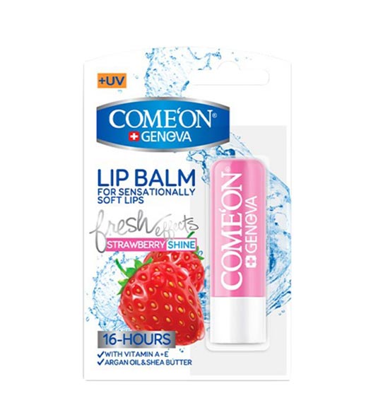 بالم نرم و براق کننده لب توت فرنگی