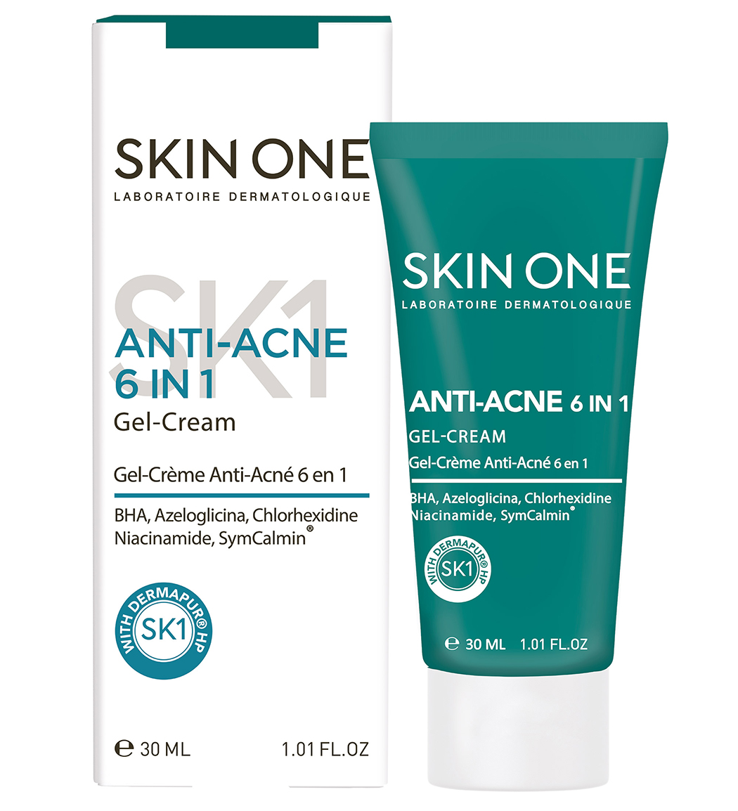 ژل کرم 6 در 1 مناسب پوست های آکنه دار 30میل