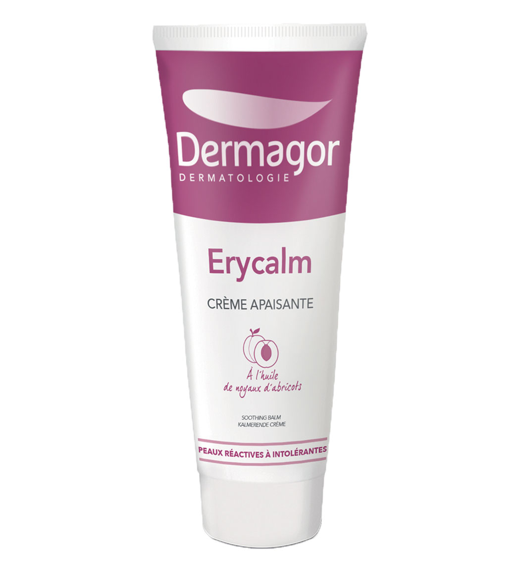 کرم مرطوب کننده و التیام بخش اریکالم 40میل Dermagor Erycalm Soothing Cream 40ml