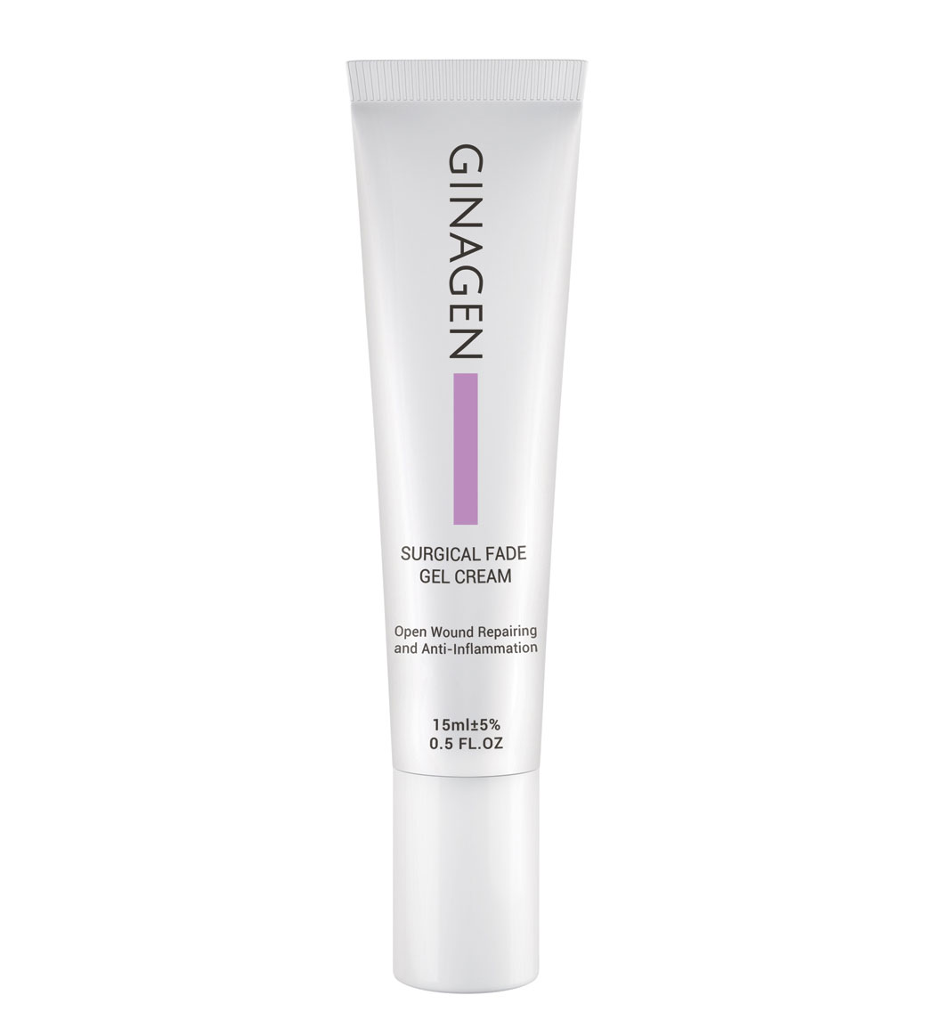 ژل کرم ترمیم کننده زخم باز حجم 15 میلی لیتر Ginagen Surgical Fade Gel Cream 15 ml