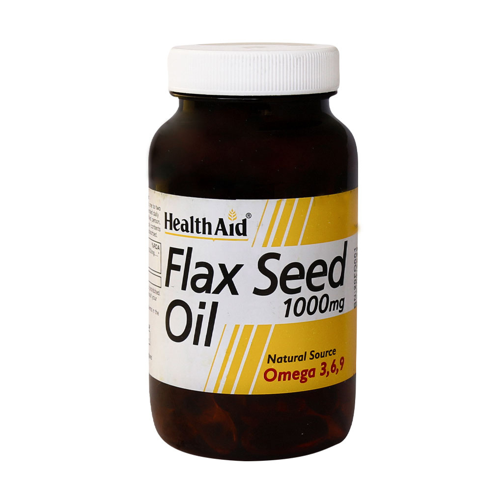 کپسول ژلاتینی Flax Seed بسته 60 عددی Health Aid Flax Seed Oil 1000 mg 60 Softgel