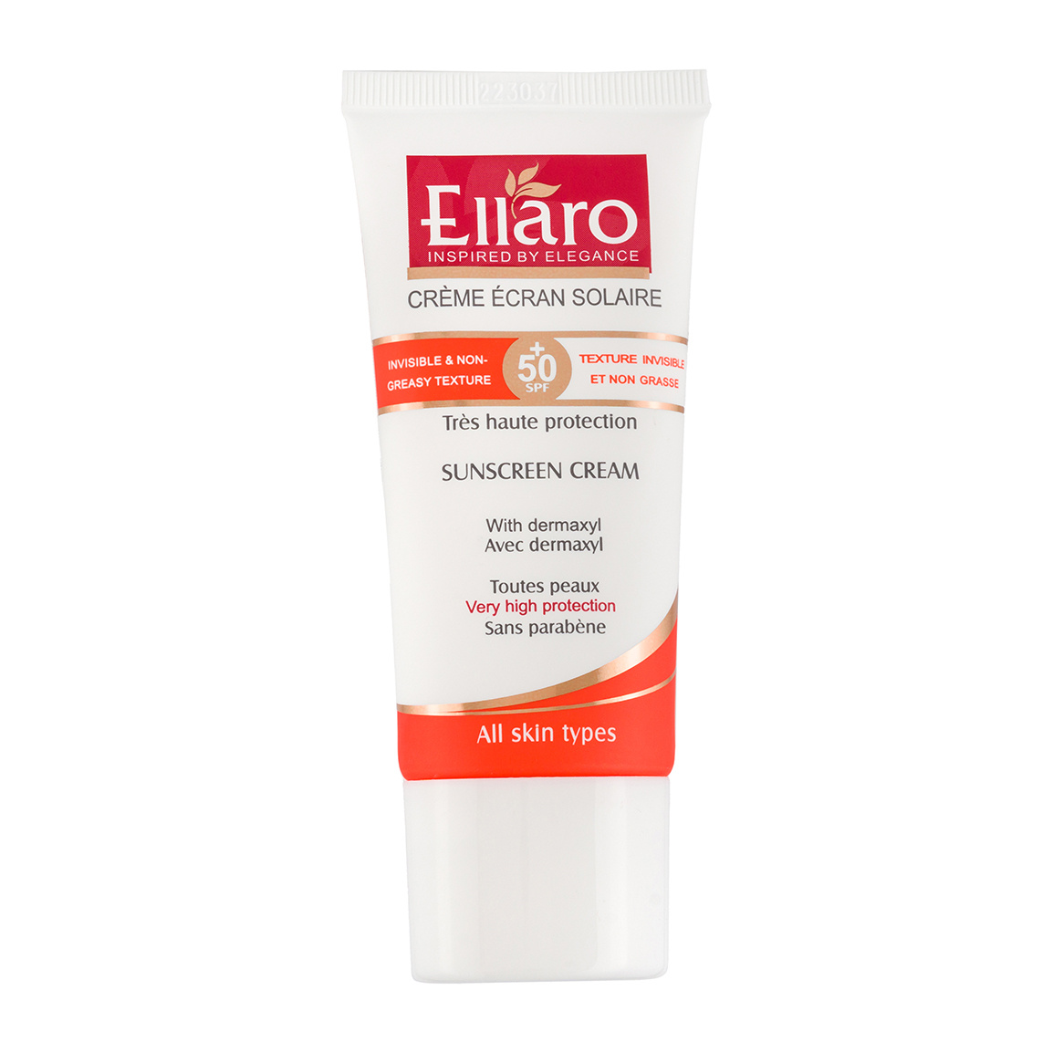 کرم ضد آفتاب فاقد رنگ مناسب انواع پوست اس پی اف 50