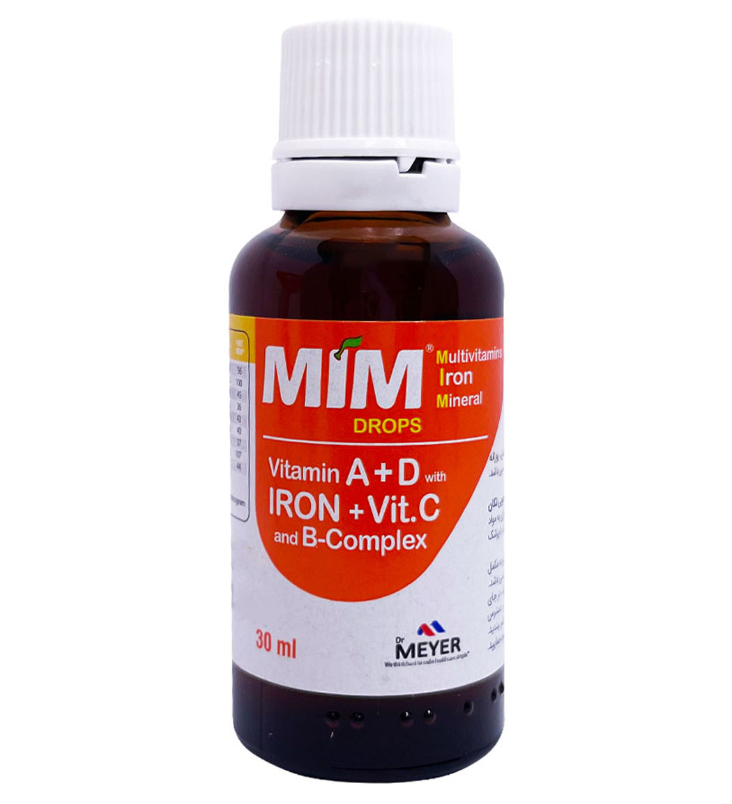قطره MiM حجم 30 میلی لیتر Vitabiotics MiM Drop 30 ml