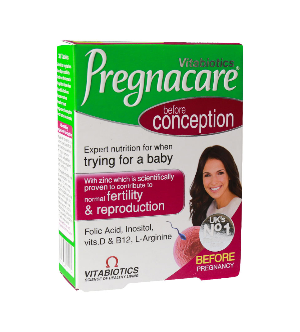قرص Pregnacare Conception بسته 30 عددی Vitabiotics Pregnacare Conception 30 Tabs