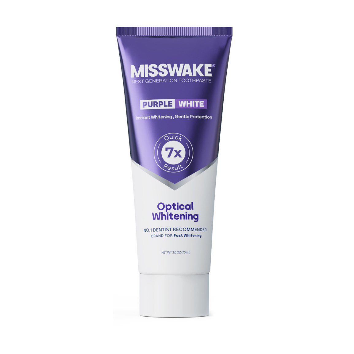 خمیر دندان ضد زردی بنفش حجم 75 میلی لیتر