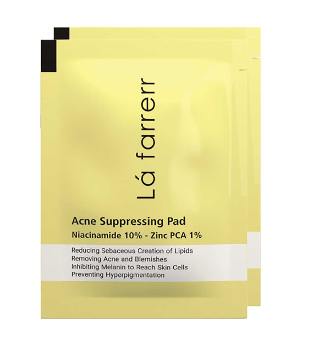 پد ضد آکنه حاوی نیاسین آمید 10% و زینک پی سی آ 1% بسته 30 عددی