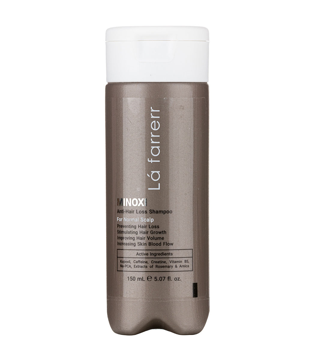 شامپو ماینوکسی ضد ریزش مو موهای معمولی و نازک 150 میل