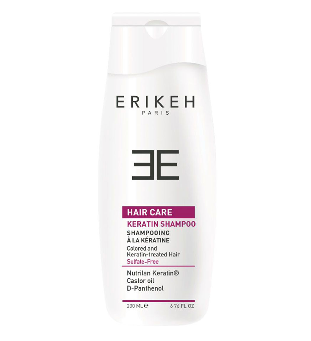 شامپو مغذی کراتینه 200میل Erikeh Keratin Shampoo 200ml