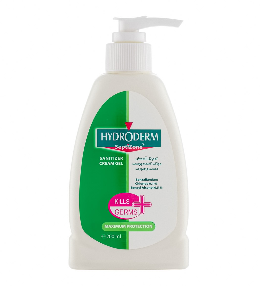 کرم ژل آبرسان و ضدعفونی کننده دست و صورت 200میل