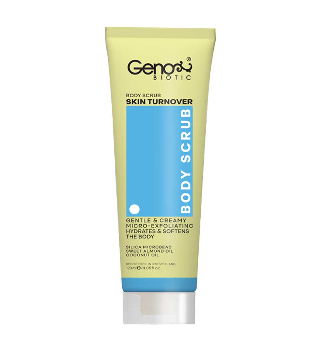 اسکراب بدن حجم 120 میلی لیتر Geno Biotic Body Scrub 120 ml