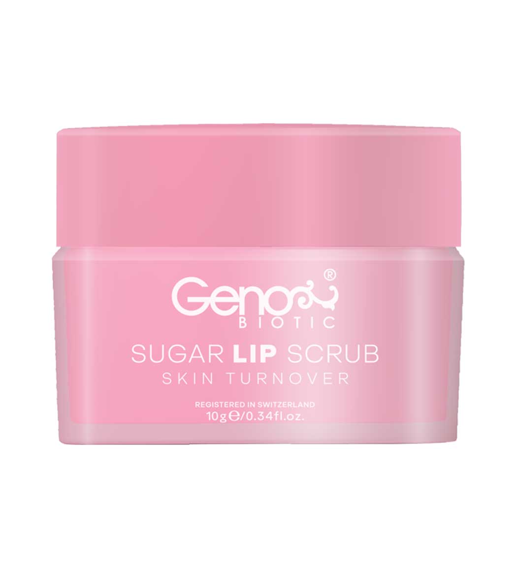 اسکراب لب حجم 10 گرم Geno Biotic sugar leep scrub 10 g