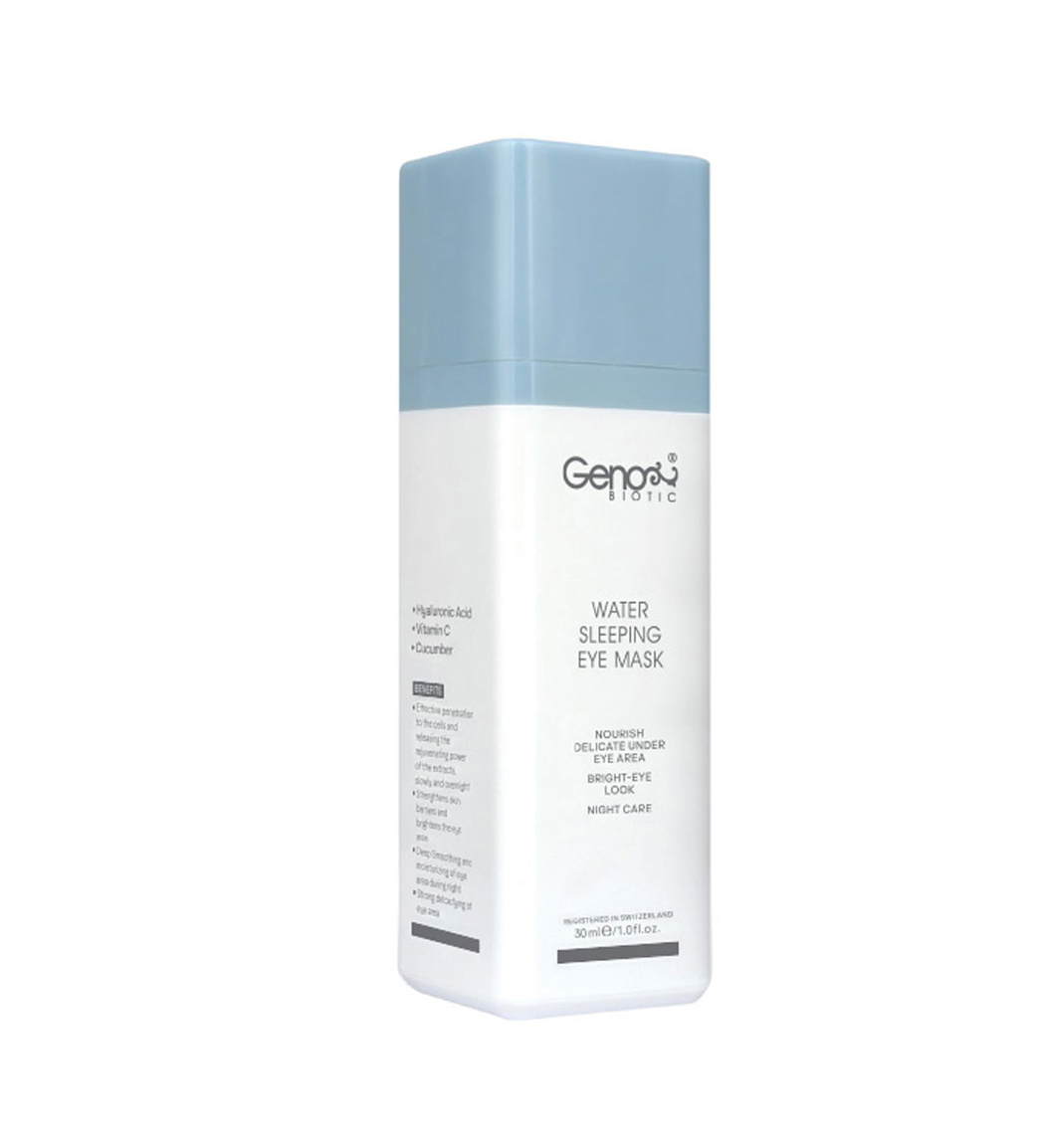 ماسک خواب دور چشم 30میل Geno Biotic Water Sleeping Eye Mask 30ml